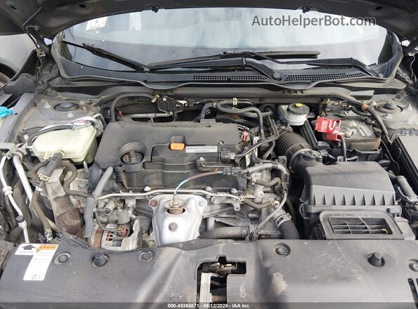2HGFC2F87KH546692 2019 HONDA CIVIC Gray Вид ззаду