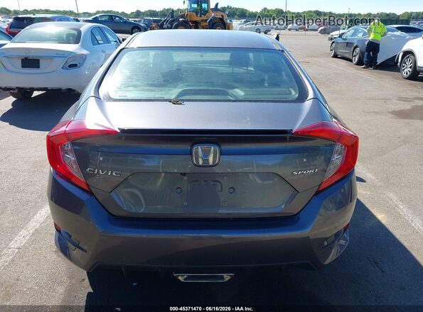 2HGFC2F87KH565596 2019 HONDA CIVIC Gray 