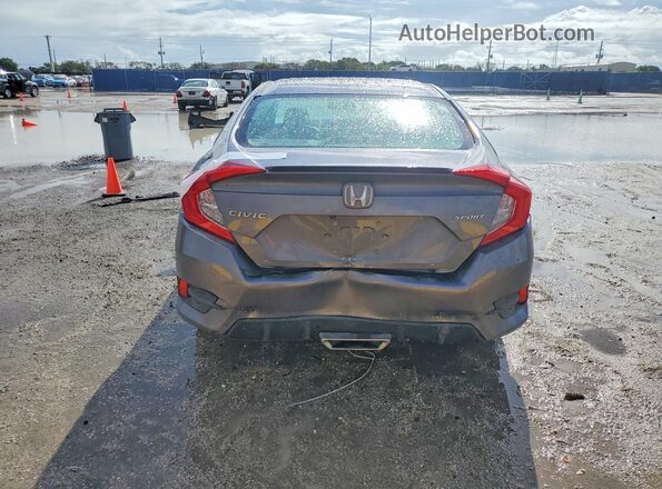 2HGFC2F87KH579790 2019 HONDA CIVIC Серый 