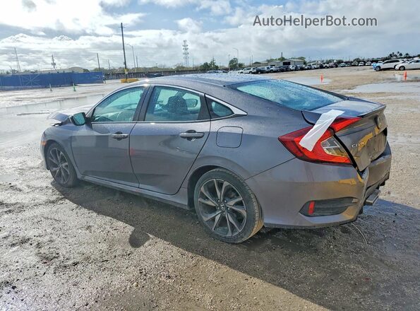 2HGFC2F87KH579790 2019 HONDA CIVIC Серый 
