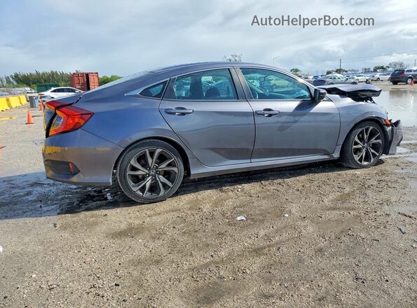 2HGFC2F87KH579790 2019 HONDA CIVIC Серый 