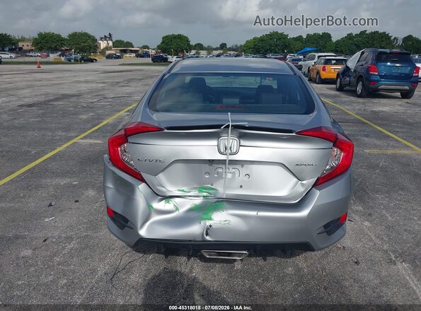 2HGFC2F87LH562716 2020 HONDA CIVIC Silver Widok z przodu