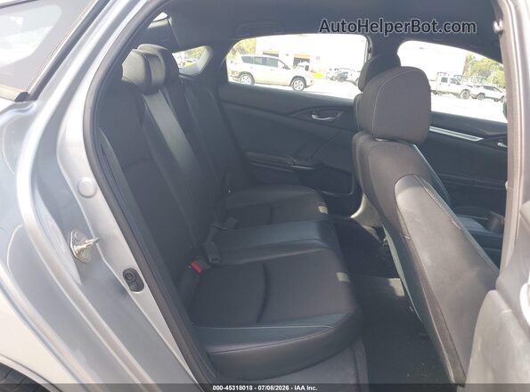 2HGFC2F87LH562716 2020 HONDA CIVIC Silver Widok naklejki z numerem VIN