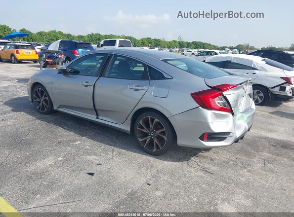 2HGFC2F87LH562716 2020 HONDA CIVIC Silver Tył lewy