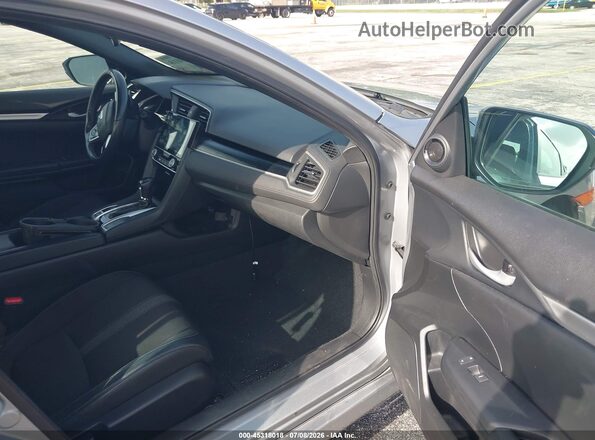 2HGFC2F87LH562716 2020 HONDA CIVIC Silver Widok wnętrza z przodu