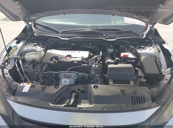 2HGFC2F87LH562716 2020 HONDA CIVIC Silver Widok z tyłu