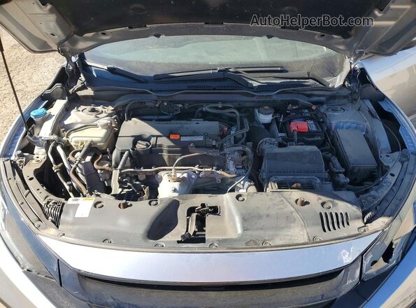 2HGFC2F87MH506888 2021 HONDA CIVIC Silver Widok wnętrza z tyłu