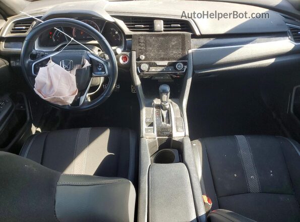 2HGFC2F87MH506888 2021 HONDA CIVIC Silver Widok deski rozdzielczej