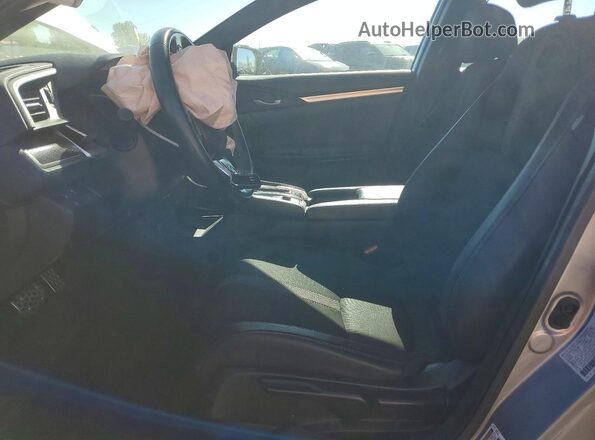2HGFC2F87MH506888 2021 HONDA CIVIC Silver Widok wnętrza z przodu