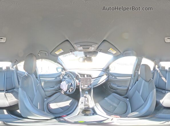 2HGFC2F87MH506888 2021 HONDA CIVIC Silver Widok naklejki z numerem VIN