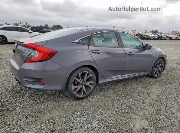 2HGFC2F87MH518264 2021 HONDA CIVIC Charcoal 