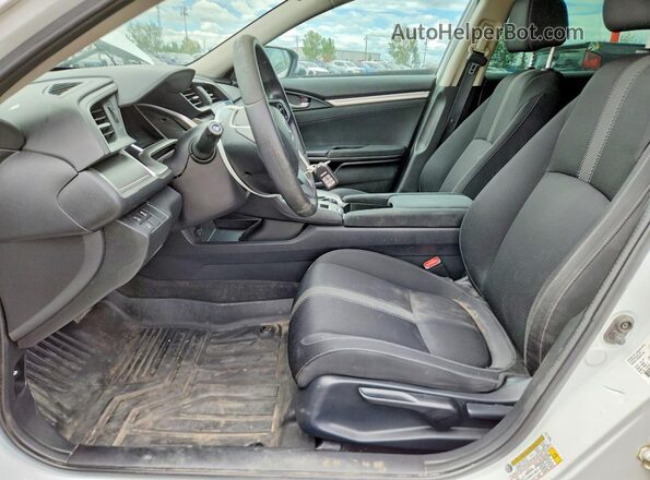 2HGFC2F88HH006132 2017 HONDA CIVIC Белый Вид салона спереди