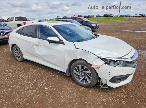 2HGFC2F88HH006132 2017 HONDA CIVIC Белый Передняя правая четверть