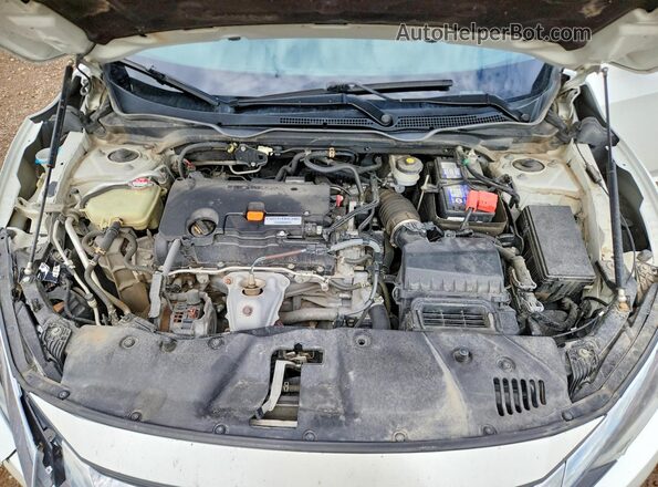 2HGFC2F88HH006132 2017 HONDA CIVIC Белый Вид задней части салона