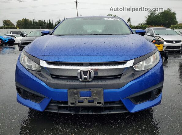 2HGFC2F88JH561331 2018 HONDA CIVIC Blue Widok z przodu