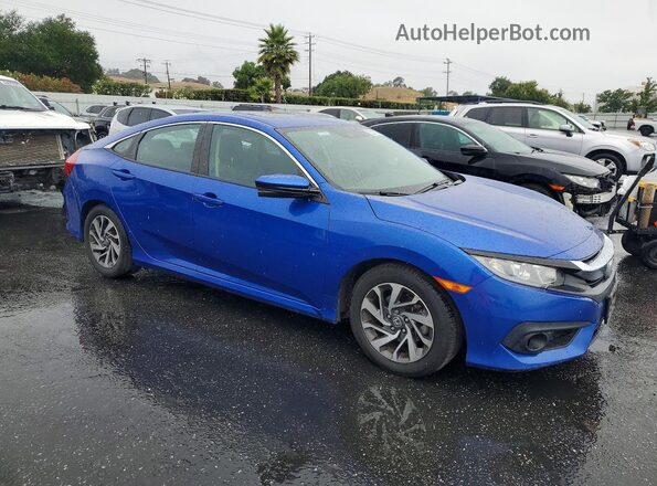 2HGFC2F88JH561331 2018 HONDA CIVIC Blue Przód prawy