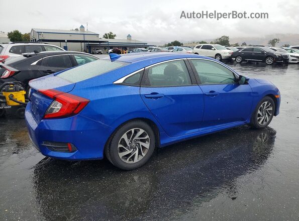 2HGFC2F88JH561331 2018 HONDA CIVIC Blue Tył prawy