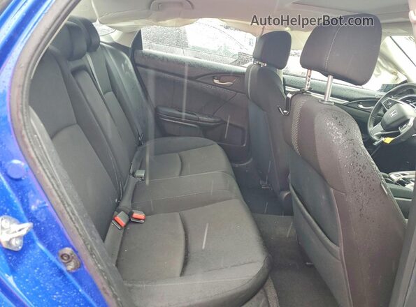 2HGFC2F88JH561331 2018 HONDA CIVIC Blue Widok tylnych siedzeń