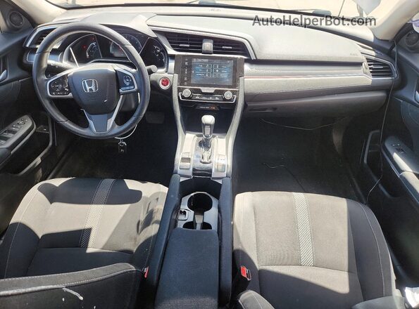 2HGFC2F88JH598363 2018 HONDA CIVIC Charcoal Dashboard view