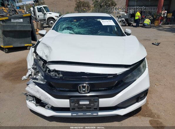 2HGFC2F88KH518254 2019 HONDA CIVIC White Vista del salpicadero