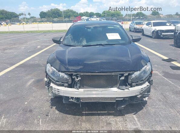 2HGFC2F88KH518514 2019 HONDA CIVIC Black Instrument cluster view