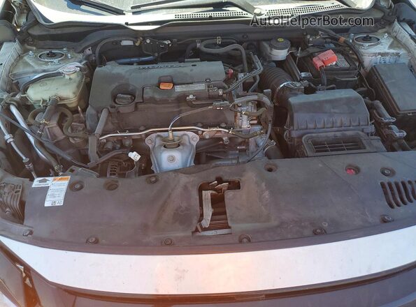 2HGFC2F88KH536835 2019 HONDA CIVIC White Vista interior trasera