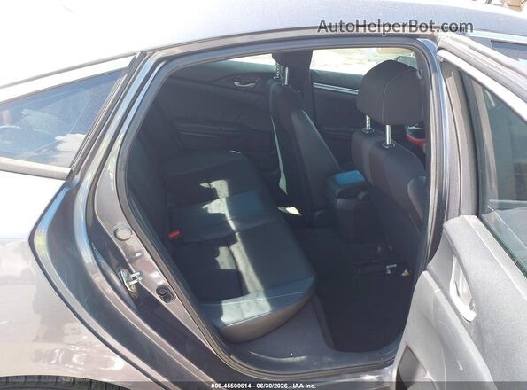 2HGFC2F88LH505649 2020 HONDA CIVIC Gray Vista de la etiqueta del VIN