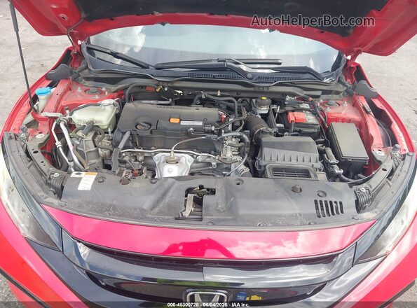2HGFC2F88LH571487 2020 HONDA CIVIC Red Rear view