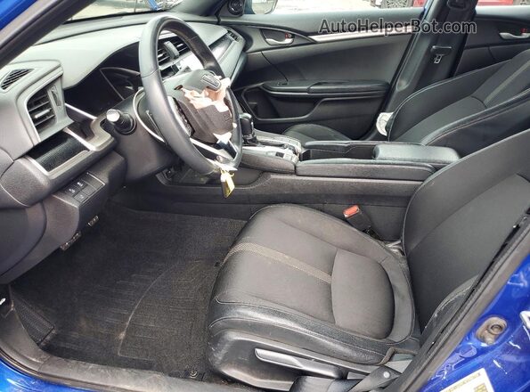 2HGFC2F88LH572686 2020 HONDA CIVIC Blue Widok wnętrza z przodu