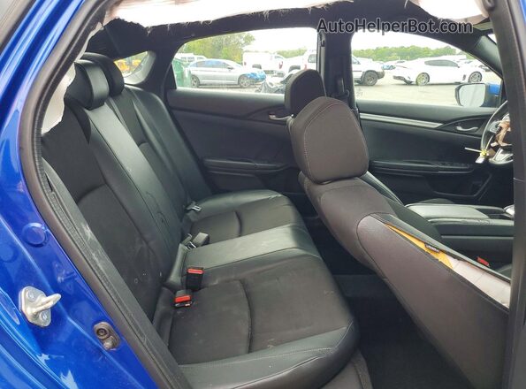 2HGFC2F88LH572686 2020 HONDA CIVIC Blue Widok tylnych siedzeń