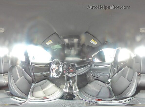 2HGFC2F88LH572686 2020 HONDA CIVIC Blue Widok naklejki z numerem VIN