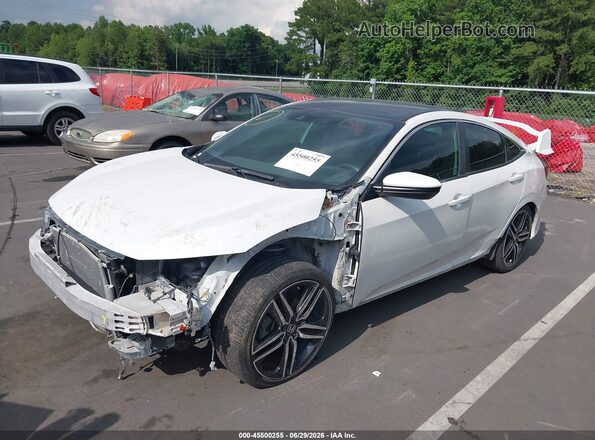 2HGFC2F88LH581095 2020 HONDA CIVIC White Przód lewy