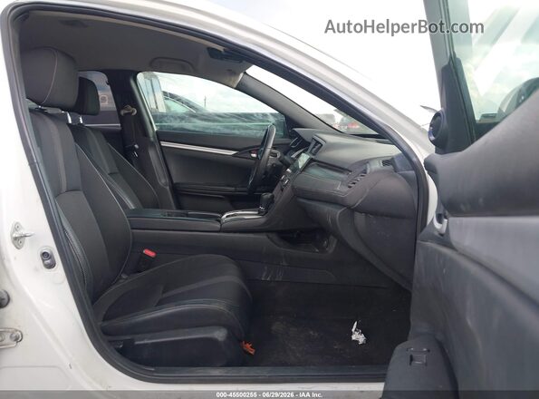 2HGFC2F88LH581095 2020 HONDA CIVIC White Widok wnętrza z przodu