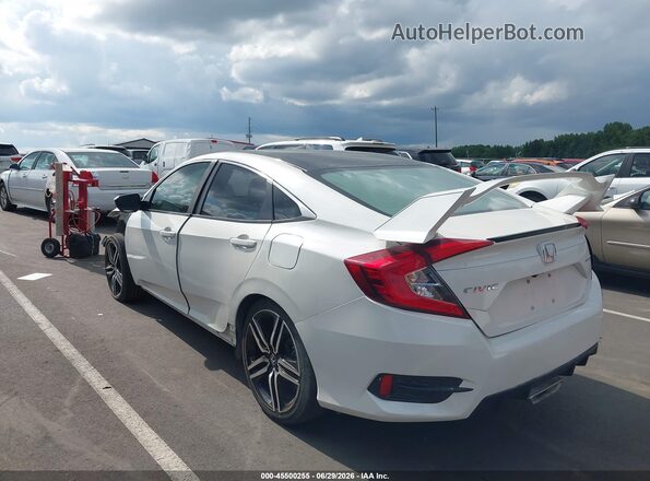 2HGFC2F88LH581095 2020 HONDA CIVIC White Tył lewy