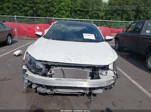 2HGFC2F88LH581095 2020 HONDA CIVIC White Widok wnętrza z tyłu