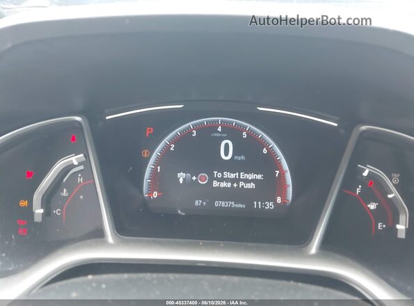 2HGFC2F88MH534232 2021 HONDA CIVIC Blue Vista de los asientos traseros