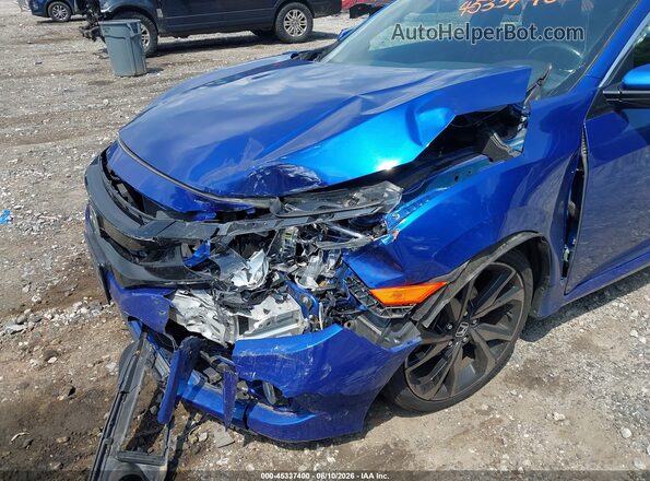 2HGFC2F88MH534232 2021 HONDA CIVIC Blue Vista frontal