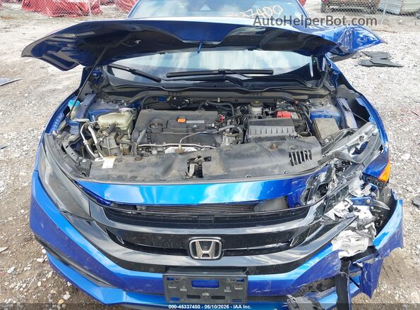 2HGFC2F88MH534232 2021 HONDA CIVIC Blue Vista trasera