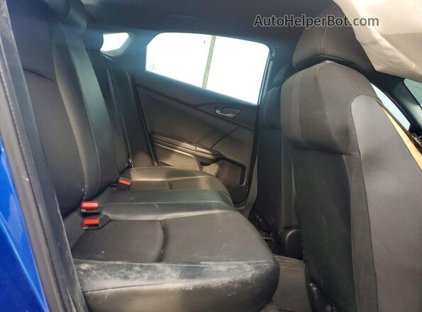 2HGFC2F88MH558112 2021 HONDA CIVIC Blue Rear seats view