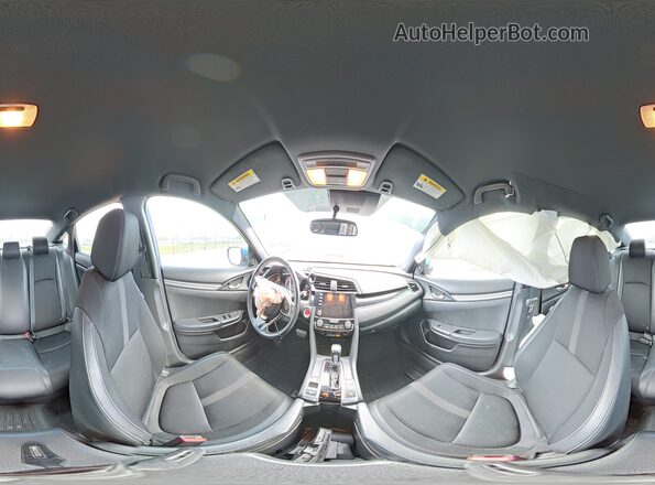 2HGFC2F88MH558112 2021 HONDA CIVIC Blue VIN sticker view