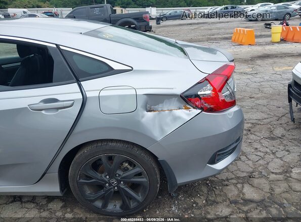 2HGFC2F89KH581928 2019 HONDA CIVIC Silver Vista frontal