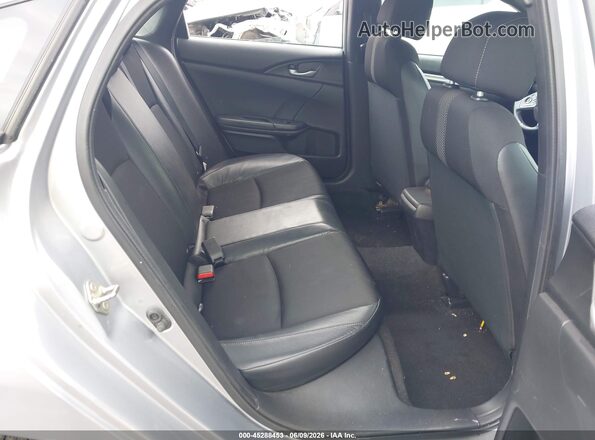 2HGFC2F89KH581928 2019 HONDA CIVIC Silver Vista de la etiqueta del VIN