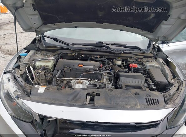 2HGFC2F89KH581928 2019 HONDA CIVIC Silver Vista trasera