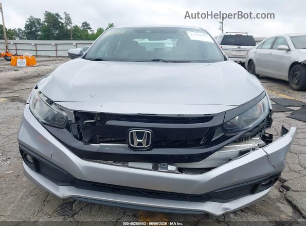 2HGFC2F89KH581928 2019 HONDA CIVIC Silver Vista del cuadro de instrumentos