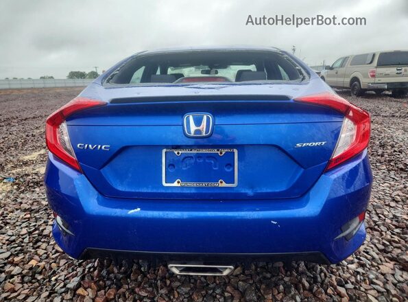 2HGFC2F89KH586529 2019 HONDA CIVIC Blue 