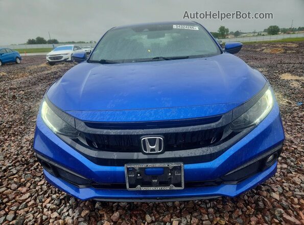 2HGFC2F89KH586529 2019 HONDA CIVIC Blue 