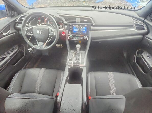 2HGFC2F89KH586529 2019 HONDA CIVIC Blue 