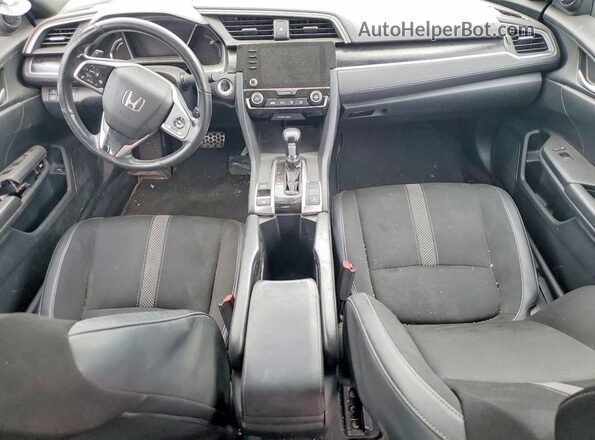 2HGFC2F89LH507412 2020 HONDA CIVIC Gray წინა პანელის ხედი