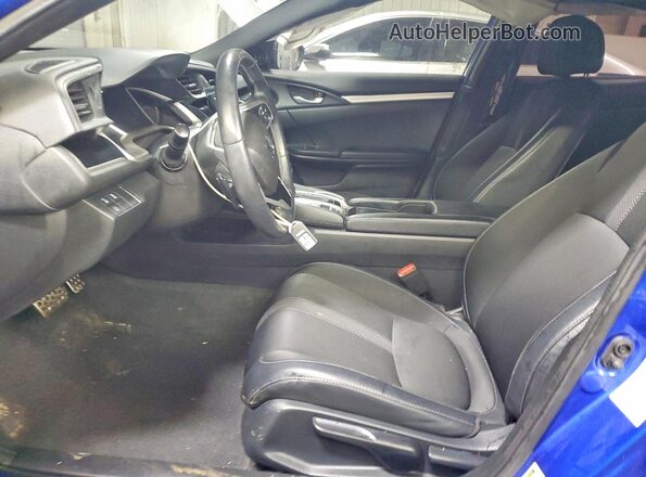 2HGFC2F89LH509936 2020 HONDA CIVIC Blue Вид салону спереду