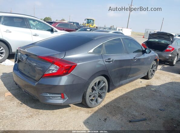 2HGFC2F89LH511671 2020 HONDA CIVIC Gray Tył prawy